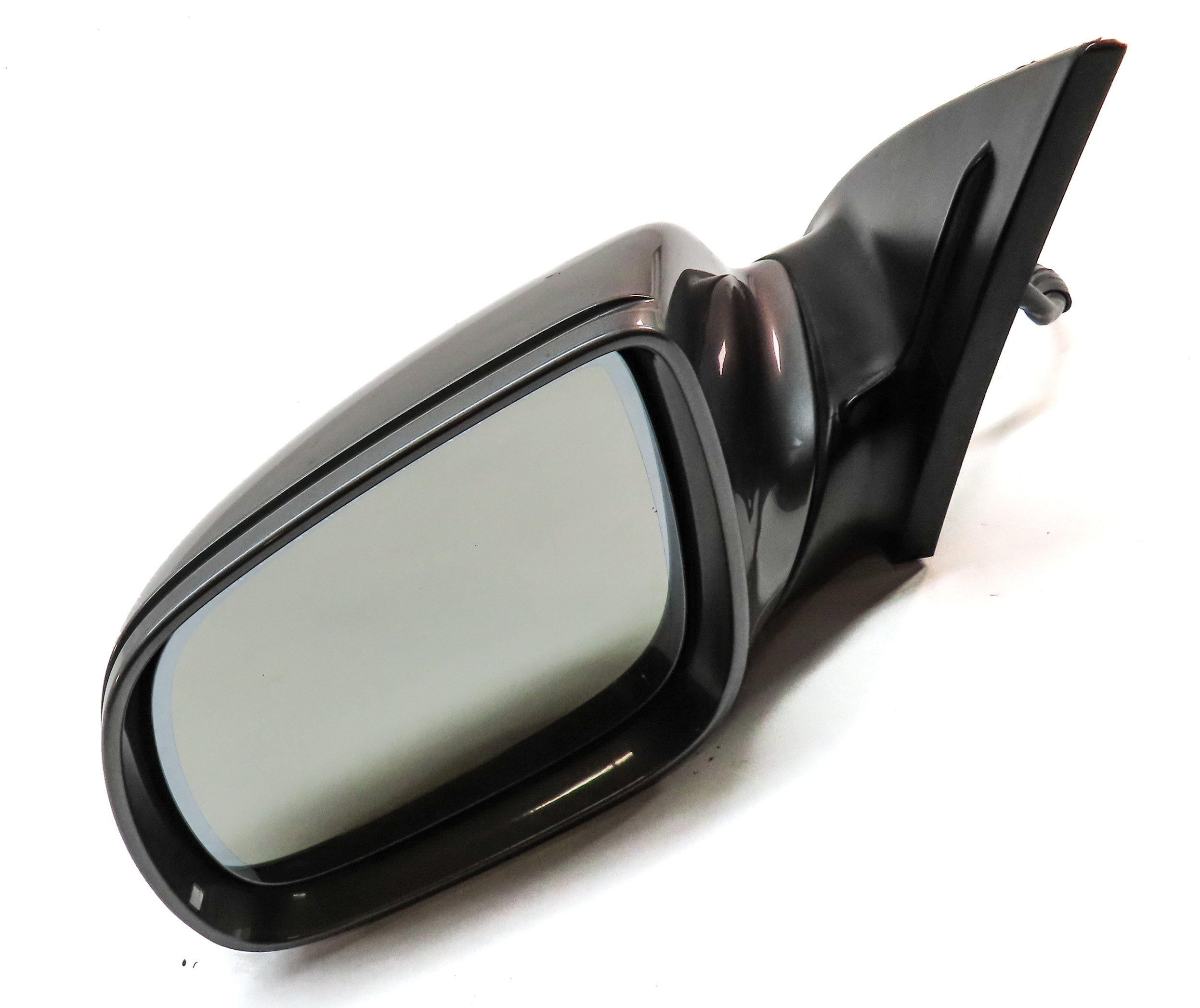 10-12 AUDI Q7 (4L) LEFT DRIVER P-FOLD AUTODIM MEMORY DOOR MIRROR (Gray) — exact item pictured